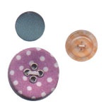 Fabric Buckle Button Accessories