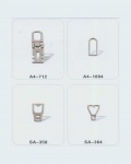 Alloy Buckle with Plastic Tags(4)