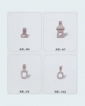 Alloy Buckle with Plastic Tags(1)